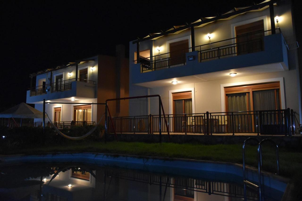 Triopetra Luxury Villas Fournou Lago Exterior foto