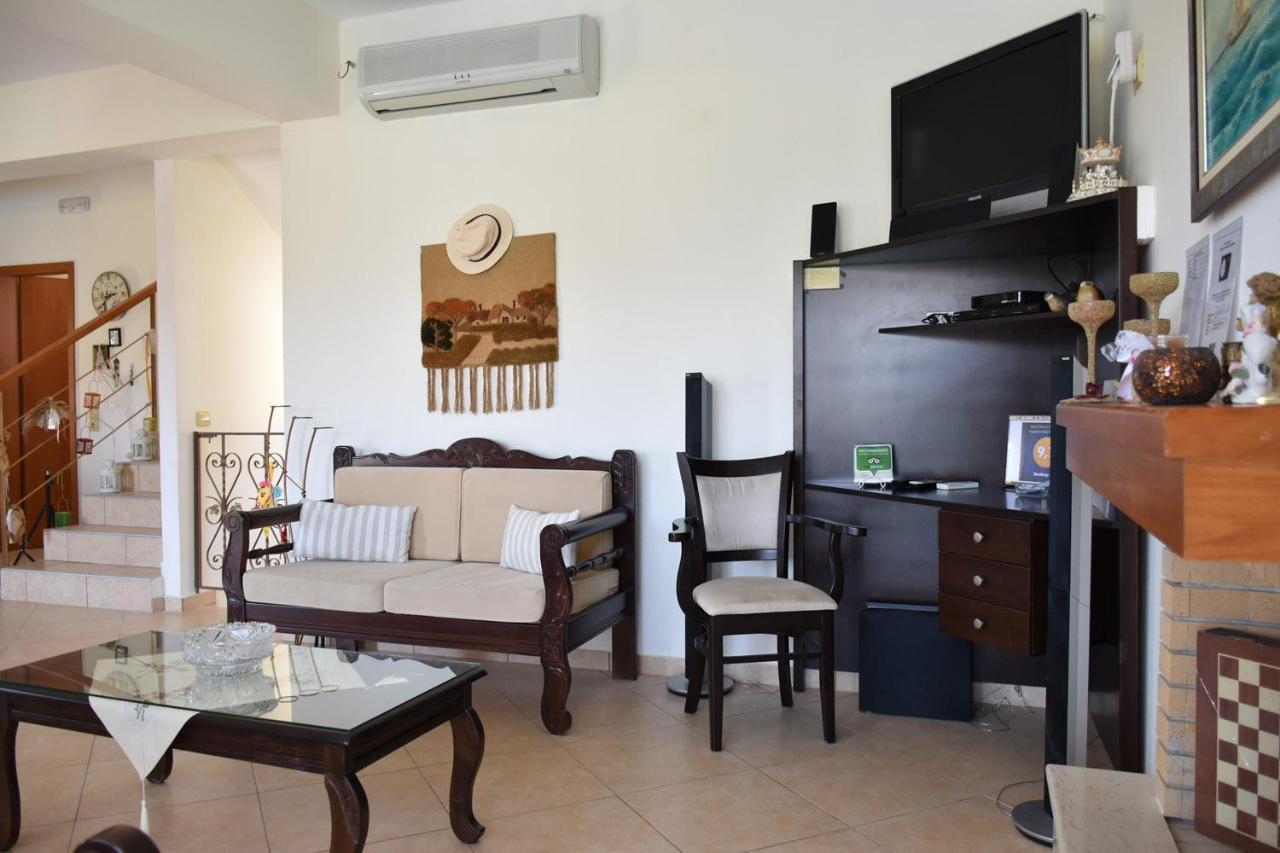 Triopetra Luxury Villas Fournou Lago Exterior foto