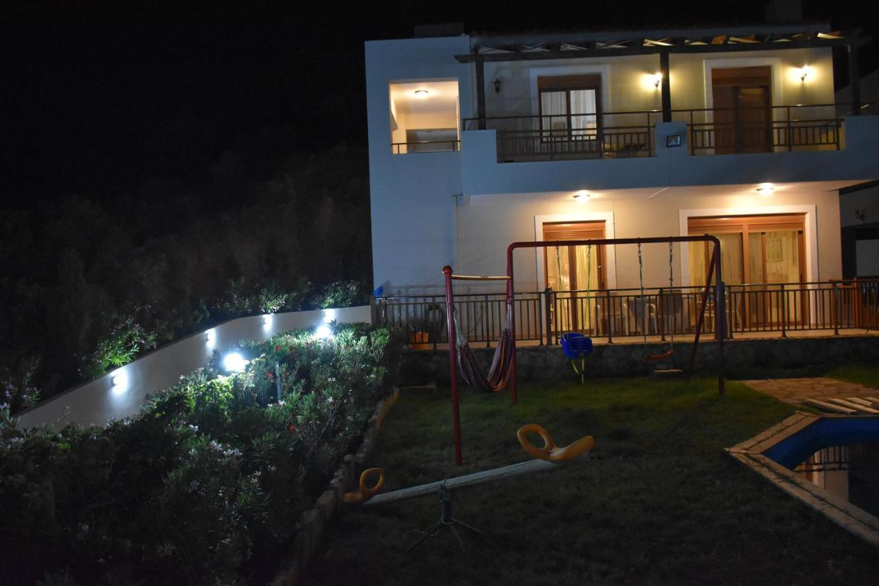 Triopetra Luxury Villas Fournou Lago Exterior foto