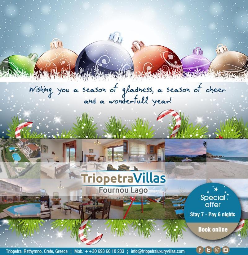 Triopetra Luxury Villas Fournou Lago Exterior foto