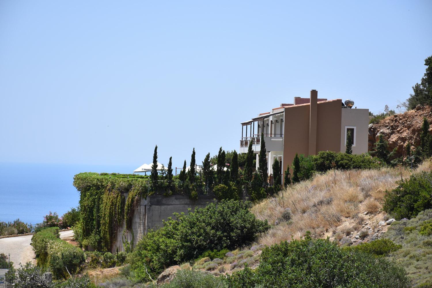Triopetra Luxury Villas Fournou Lago Exterior foto