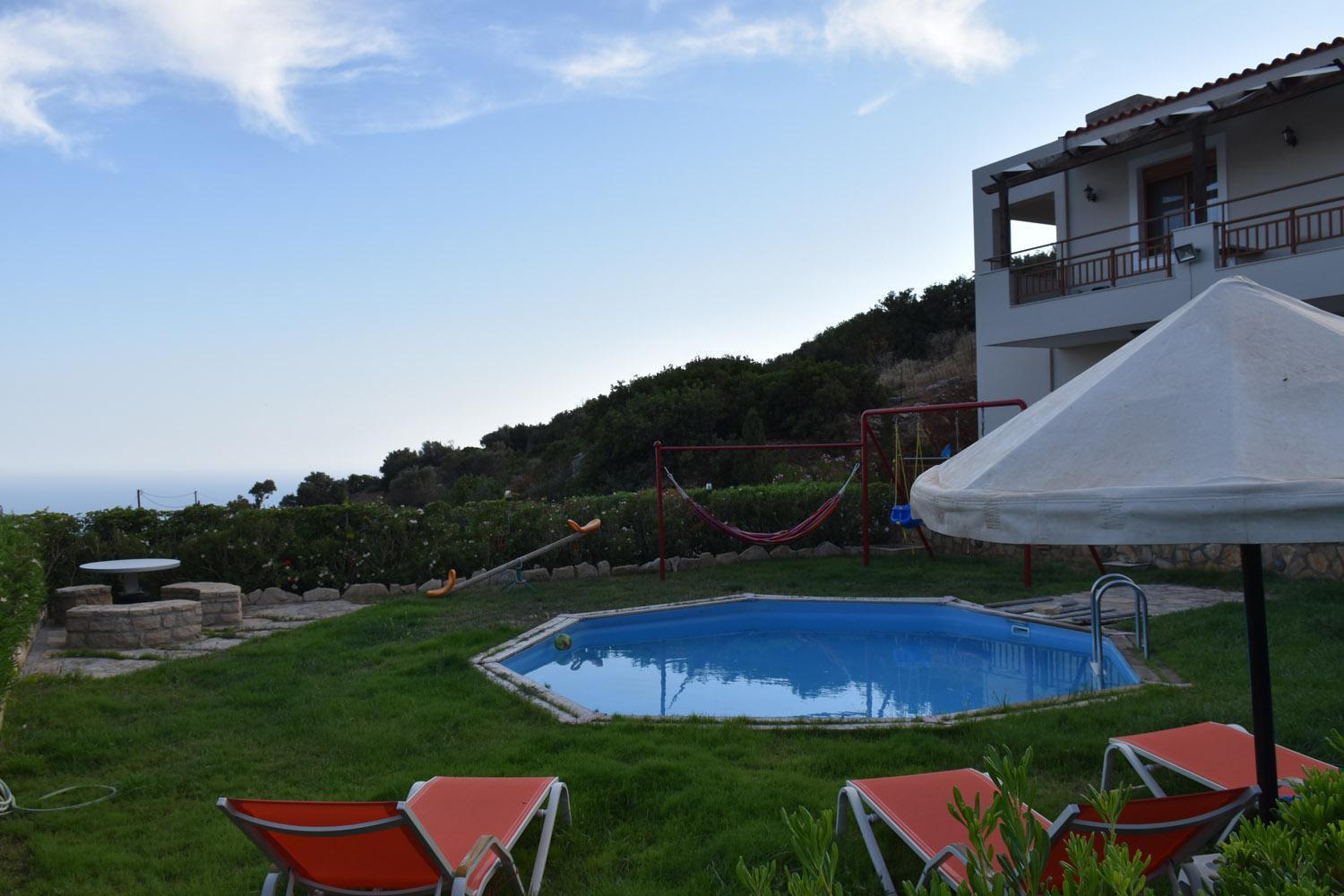 Triopetra Luxury Villas Fournou Lago Exterior foto