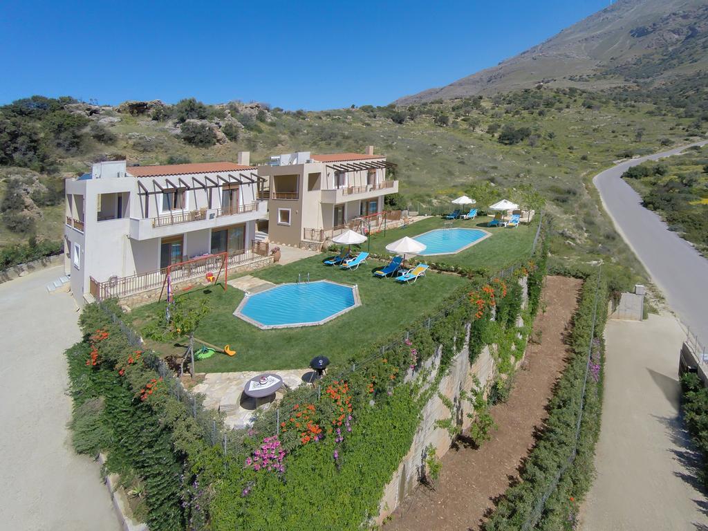 Triopetra Luxury Villas Fournou Lago Exterior foto