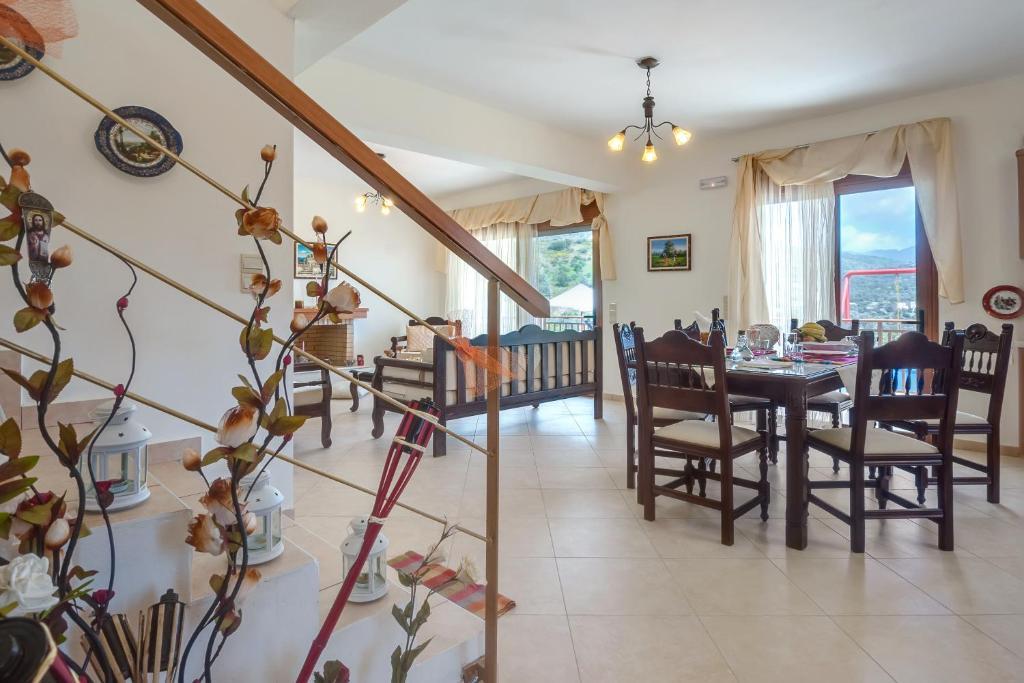 Triopetra Luxury Villas Fournou Lago Quarto foto